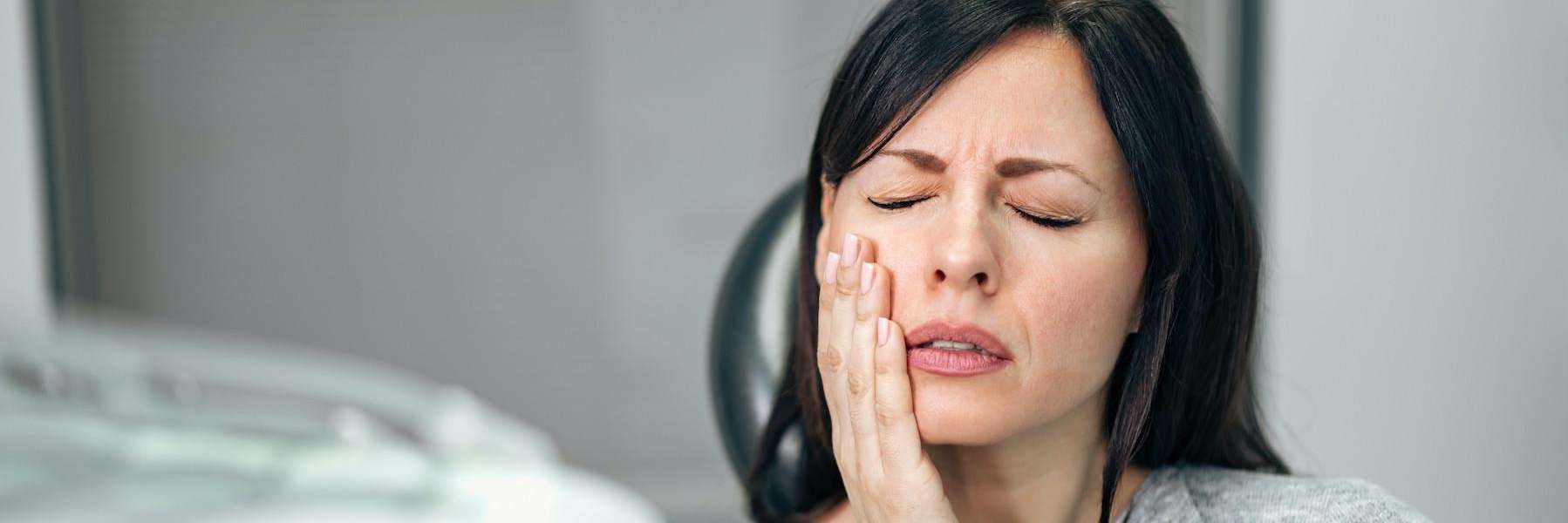 Lady Suffering from Pain