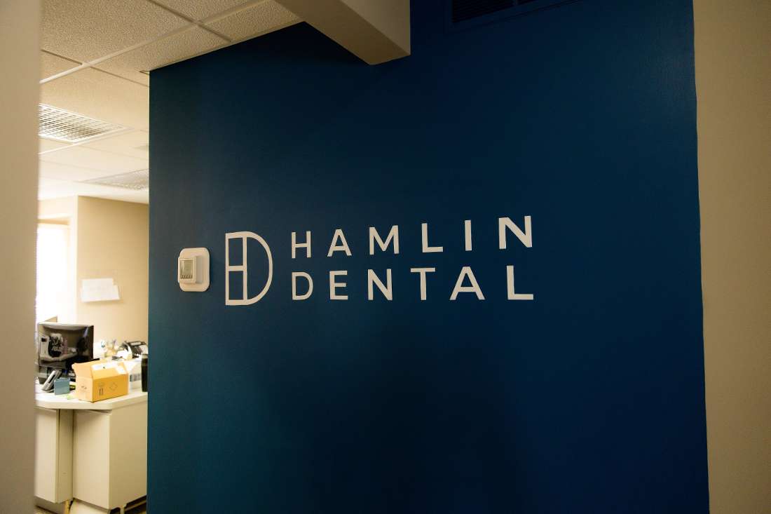 Indoor Sign at Hamlin Dental